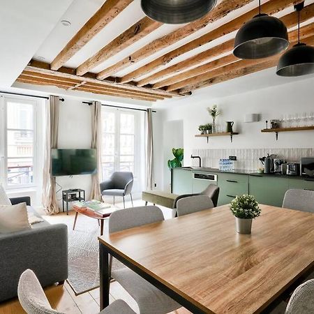 Magnifique Appartement Pour 6 - Montorgueil Paris Dış mekan fotoğraf